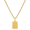 Wholesale Women's Jewelry 316L Stainless Steel Luxury Retro Necklace With Geometric Pattern And Electroplating Treatment