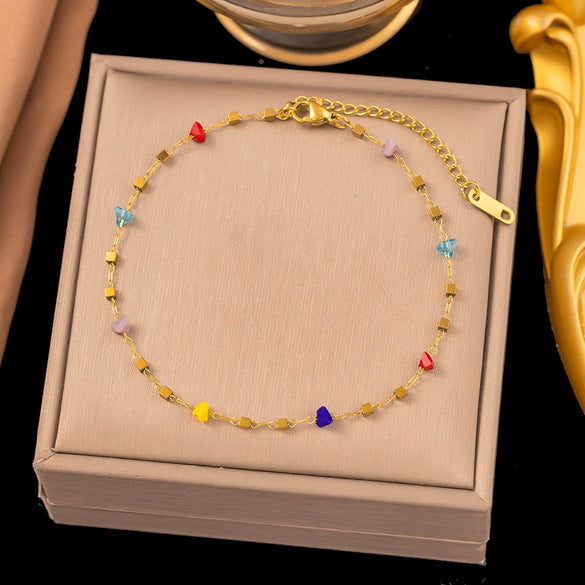 Wholesale Women's 18K Gold Geometric Irregular Chain Necklace With Real Gold Plating In The Furnace