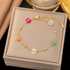 Wholesale Women's 18K Gold Geometric Irregular Chain Necklace With Real Gold Plating In The Furnace