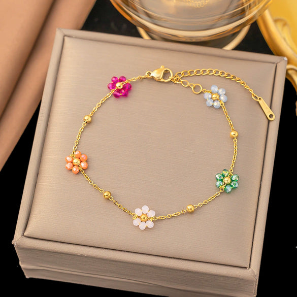 Wholesale Women's 18K Gold Geometric Irregular Chain Necklace With Real Gold Plating In The Furnace
