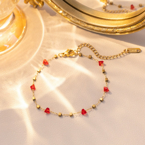 Wholesale Women's 18K Gold Geometric Irregular Chain Necklace With Real Gold Plating In The Furnace