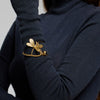Wholesale Women's 18K Gold Plated Irregular Hollow Dragonfly Stainless Steel Bracelet Jewelry Accessories
