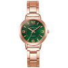 Wholesale Women's Leisure Alloy Case Steel Belt Quartz Watch With Round Dial And Ordinary Glass Mirror