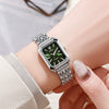 Wholesale Women's Leisure Square Alloy Watch With Stainless Steel Buckle