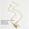 Wholesale Women's Light Luxury Animal Shaped Stainless Steel Electroplated Corn Chain Pendant Necklace With Starfish And Conch