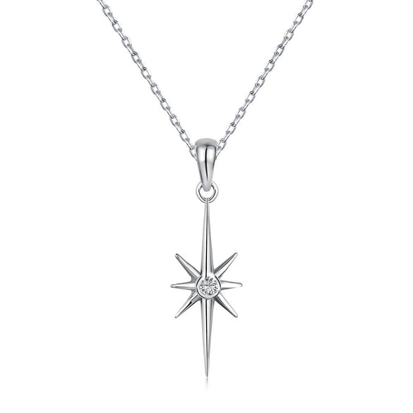 Wholesale Women's Light Luxury Christmas Series 925 Sterling Silver Jewelry With Gingerbread Man Pendant And Cross Chain Electroplated