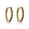 Wholesale Women's Light Luxury Copper Inlaid Colored Diamond Geometric Round Earring