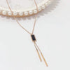 Wholesale Women's Light Luxury Fashion Versatile Titanium Steel Necklace With Geometric Pattern And Polish Finish