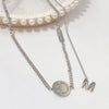 Wholesale Women's Light Luxury Fashion Versatile Titanium Steel Necklace With Geometric Pattern And Polish Finish
