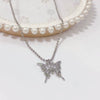 Wholesale Women's Light Luxury Fashion Versatile Titanium Steel Necklace With Geometric Pattern And Polish Finish