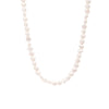Wholesale Women's Light Luxury Gentle Handmade Freshwater Pearl Geometric 316L Stainless Steel Electroplated Clavicle Chain Necklace