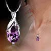 Wholesale Women's Light Luxury Geometric Copper Necklace With Zircon Pendant