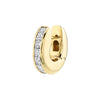 Wholesale Women's Light Luxury Geometric Copper Plated Real Gold Inlaid Zircon Earrings
