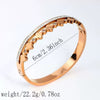 Wholesale Women's Light Luxury Geometric Electroplated Titanium Steel Bracelet Accessible Luxury Jewelry That Does Not Fade