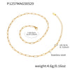 Wholesale Women's Light Luxury Geometric Ferris Wheel Octopus Starfish Diy Necklace In Stainless Steel And Titanium Steel With Electroplating