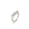 Wholesale Women's Light Luxury Geometric Fruitshaped Stainless Steel Ring Inlaid With Gold Accessories