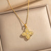 Wholesale Women's Light Luxury Geometric Gold Plated Copper And Zircon Clavicle Chain Necklace