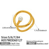 Wholesale Women's Light Luxury Geometric Imitation Pearl Stainless Steel 18K Gold Plated Rings Accessories