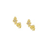 Wholesale Women's Light Luxury Geometric Micro Inlay Zircon Stud Earrings