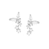 Wholesale Women's Light Luxury Geometric Micro Inlay Zircon Stud Earrings