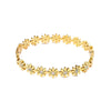 Wholesale Women's Light Luxury Geometric Stainless Steel And Titanium Steel 18K Gold Plated Electroplated Bracelet