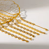 Wholesale Women's Light Luxury Geometric Stainless Steel Bracelet With Vacuum Plating