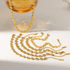 Wholesale Women's Light Luxury Geometric Stainless Steel Bracelet With Vacuum Plating