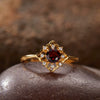 Wholesale Women's Light Luxury Geometric 925 Sterling Silver Ring Set With Gems