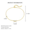Wholesale Women's Light Luxury Geometric Water Drop S925 Sterling Silver Bracelet With Zirconia