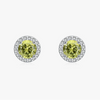 Wholesale Women's Light Luxury Geometric Zircon Inlaid 925 Sterling Silver Earrings