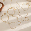 Wholesale Women's Light Luxury Gold Plated Stainless Steel Flower Shape Finger Chain Bracelet With Zircon