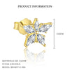 Wholesale Women's Light Luxury Heart Shape 925 Sterling Silver Earrings With Zirconia