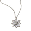 Wholesale Women's Light Luxury Minimalist Geometric Stainless Steel 18K Gold Plated Pendant Necklace