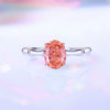 Wholesale Women's Light Luxury S925 Sterling Silver Geometric Zircon Aquamarine Ring With Diamond Design And Ice Flower Cut