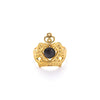 Wholesale Women's Light Luxury Stainless Steel And Titanium Steel Hollow Crown Ring With Electroplating