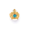 Wholesale Women's Light Luxury Stainless Steel And Titanium Steel Hollow Crown Ring With Electroplating