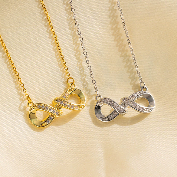 Wholesale Women's Light Luxury Stainless Steel And Titanium Steel Necklace With Ochain And Electroplated Letters Numbers Text Pendant