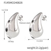 Wholesale Women's Light Luxury 316L Stainless Steel Drop Shaped Zircon Earrings With Geometric Pattern And Pvd Plated Real Gold Inlaid
