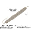 Wholesale Women's Light Luxury Stainless Steel Electroplated Multilayer Splicing Chain Necklace And Bracelet Set