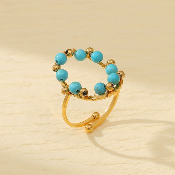 Wholesale Women's Light Luxury Stainless Steel Ring With Heart Design And Electroplating Treatment
