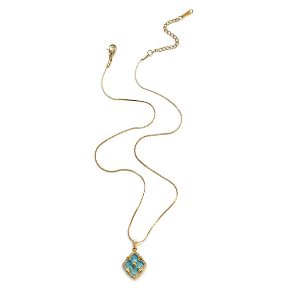 Wholesale Women's Light Luxury Stainless Steel Snake Bone Chain Necklace With Flower And Leaf Patterns And Polished Plating