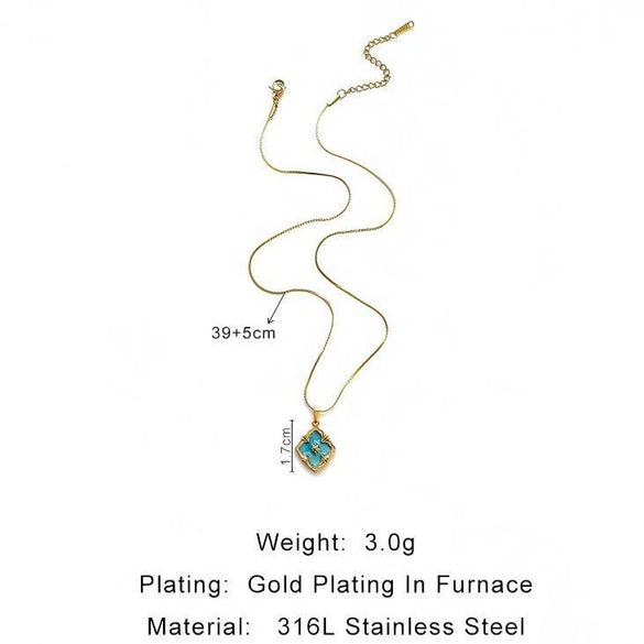 Wholesale Women's Light Luxury Stainless Steel Snake Bone Chain Necklace With Flower And Leaf Patterns And Polished Plating