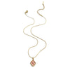 Wholesale Women's Light Luxury Stainless Steel Snake Bone Chain Necklace With Flower And Leaf Patterns And Polished Plating