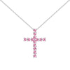 Wholesale Women's Light Luxury 925 Sterling Silver Necklace With Geometric Pattern And Love Zircon Inlaid Electroplated