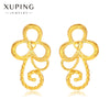 Wholesale Women's Light Luxury Style Alloy Electroplated Imitation Gold Color Simple Earrings