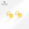 Wholesale Women's Light Luxury Style Alloy Electroplated Imitation Gold Color Simple Earrings