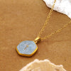 Wholesale Women's Light Luxury Style Electroplated Stainless Steel Cross Geometric Oshaped Chain Necklace