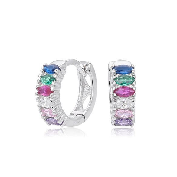 Wholesale Women's Light Luxury Style Geometric Ushaped S925 Sterling Silver Electroplated Earrings