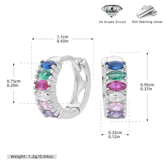 Wholesale Women's Light Luxury Style Geometric Ushaped S925 Sterling Silver Electroplated Earrings