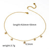 Wholesale Women's Light Luxury Style 18K Gold Plated Stainless Steel Oshaped Chain Jewelry Set With Flower Pendant